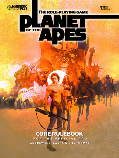 Planet of the Apes RPG: Core Rulebook (Hardcover) - Golden Apple Comics