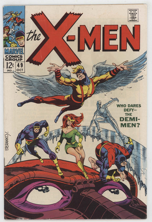 Uncanny X-Men 49 Marvel 1968 FN 1st Lorna Dane Polaris Jim Steranko