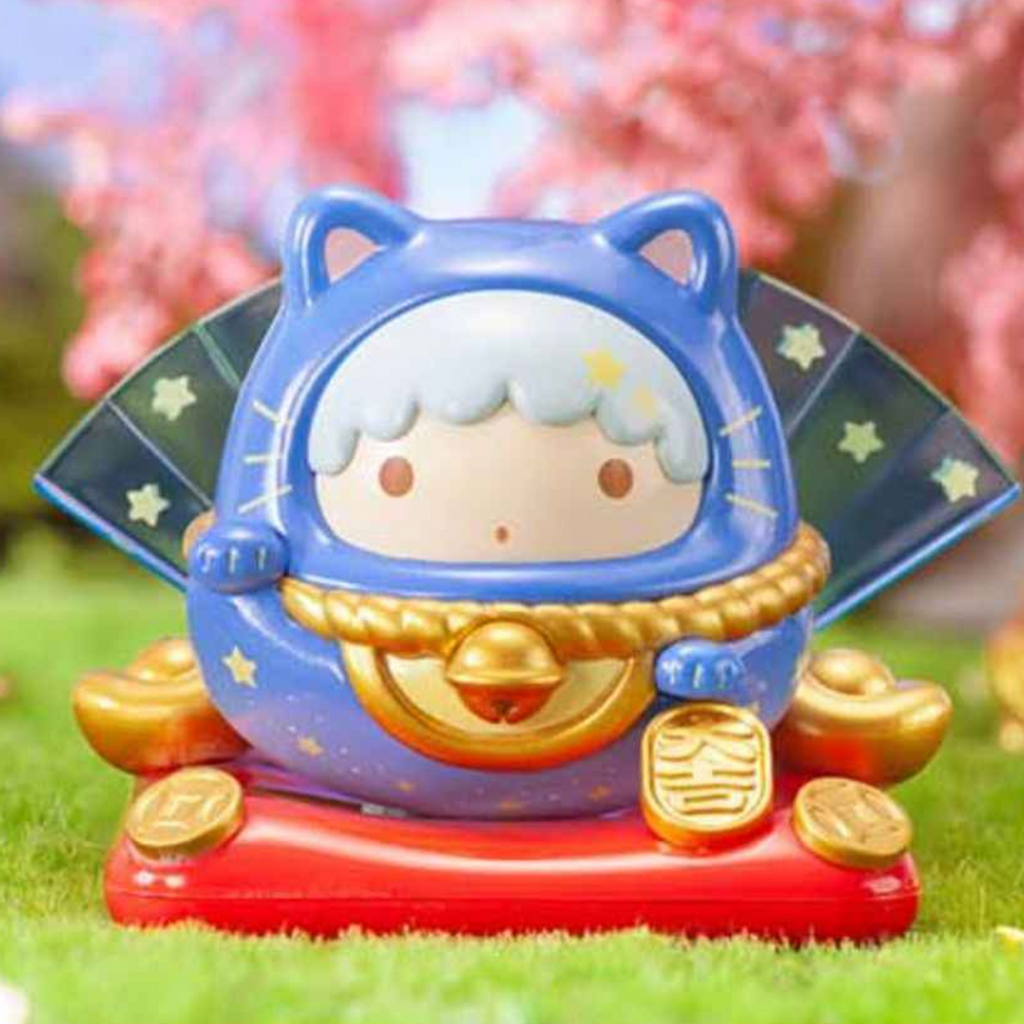 【Restock】Top Toy: Sanrio Daruma Tumble Series #2 Fortune Cat Blind Box Random Style