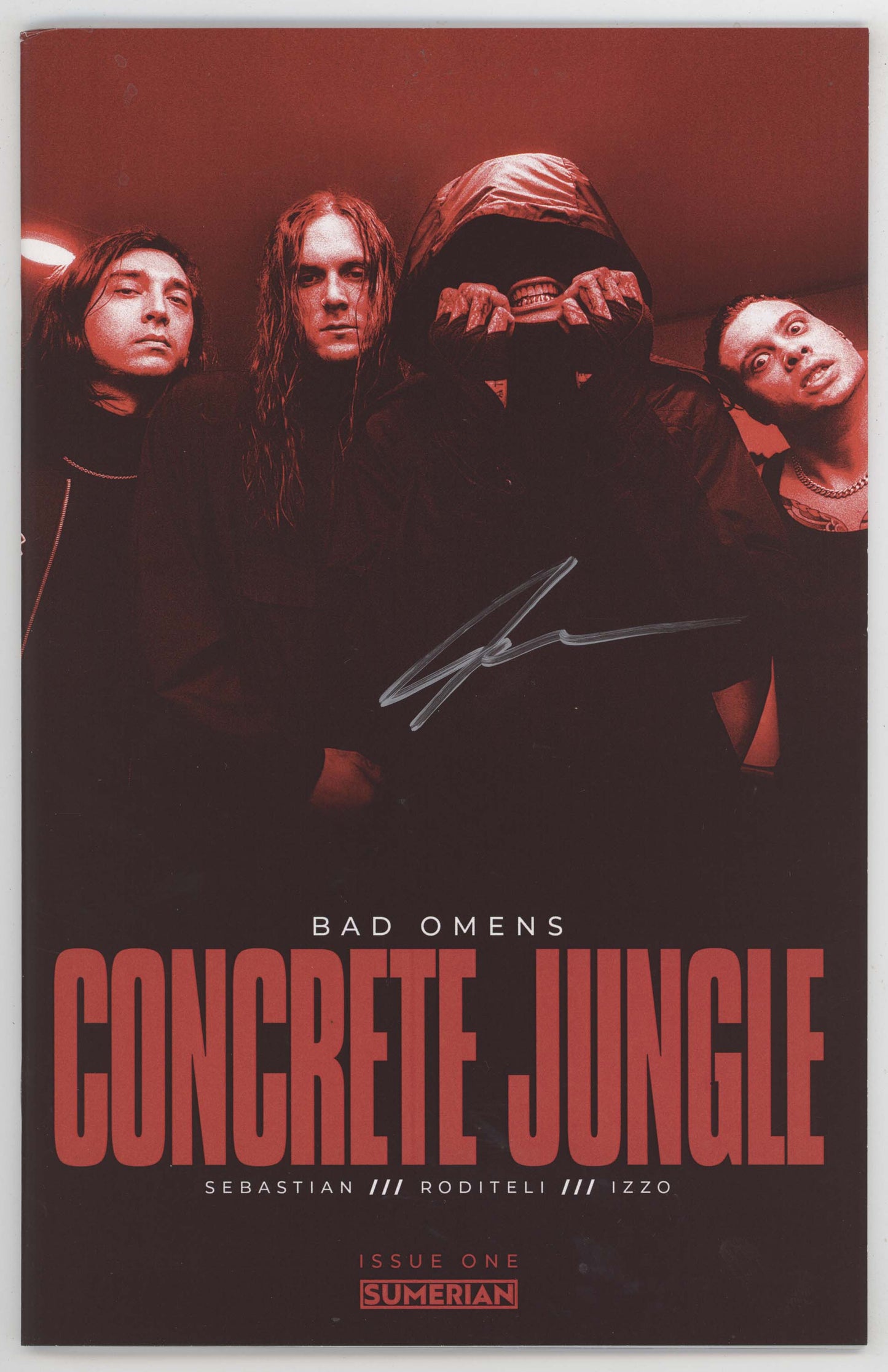 Bad Omens Concrete Jungle #1 Massive 2023 NM- 9.2 1:100 Noah Sebastian SIGNED