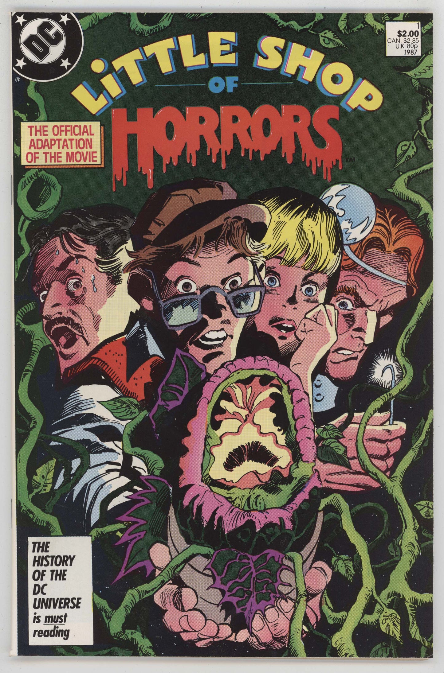 Little Shop Of Horrors 1 DC 1987 NM Gene Colan Movie Adaptation