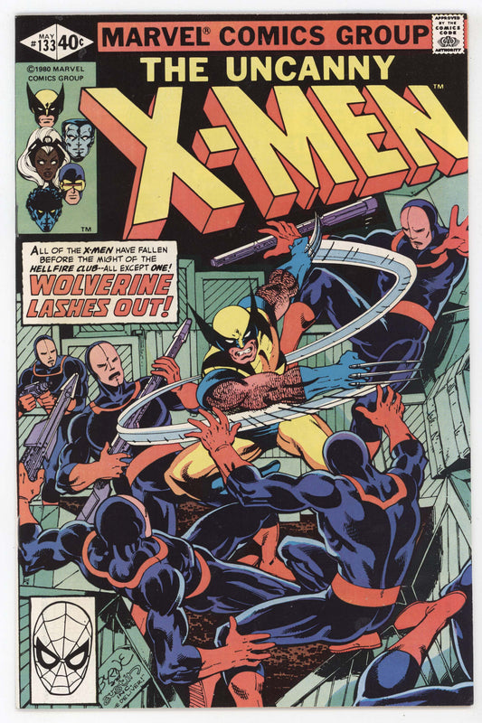 Uncanny X-Men 133 Marvel 1980 NM- 9.2 Dark Phoenix Wolverine Hellfire Club