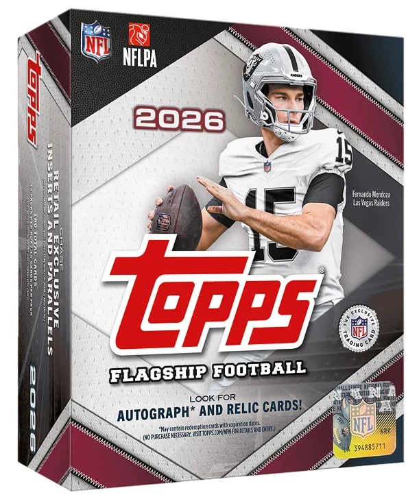 2026 Topps Flagship Football Mega Box Trading Cards (08/26/2026)