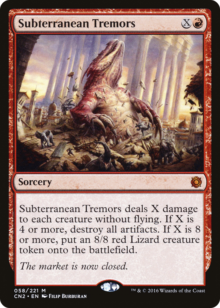Subterranean Tremors (CN2-058) - Conspiracy: Take the Crown