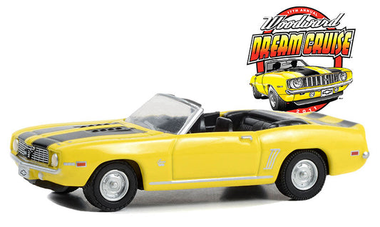 Greenlight 37280-B 1/64 Scale 1969 Chevrolet Camaro Ss Convertible 17Th Annual Woodward