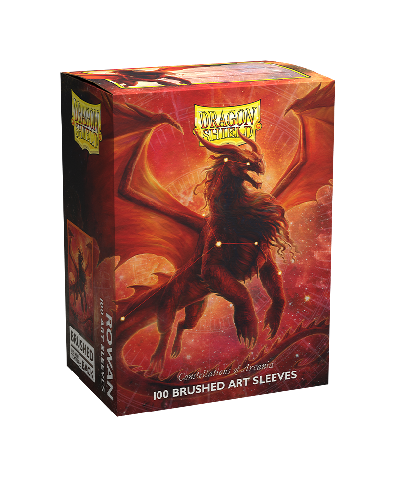 Dragon Shield: Standard 100ct Brushed Art Sleeves - Constellations (Rowan)