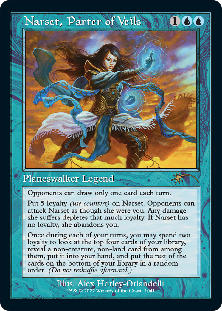 Narset, Parter of Veils (SLD-1041) - Secret Lair Drop Foil