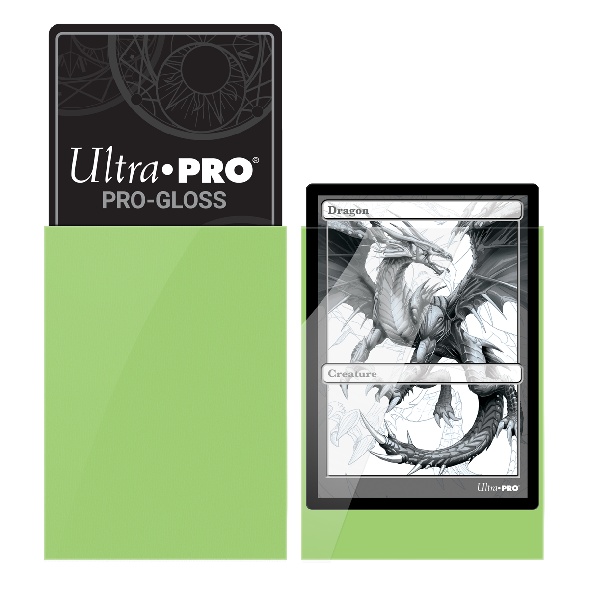 Ultra PRO: Standard 50ct Sleeves - PRO-Gloss (Lime Green)