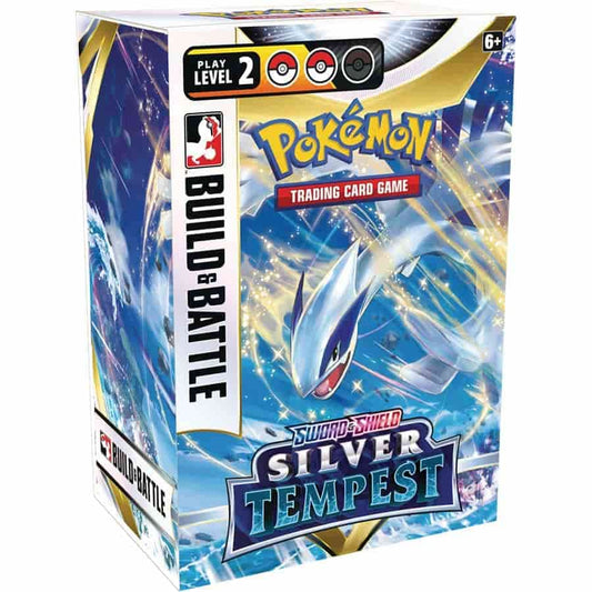 Pokemon TCG: Sword & Shield Silver Tempest Build and Battle Box