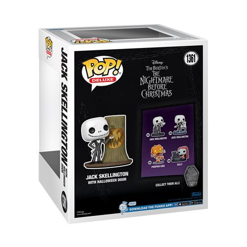 Funko Pop! Deluxe 1361 Disney - Nightmare Before Christmas - Jack with Halloween Door Vinyl Figure