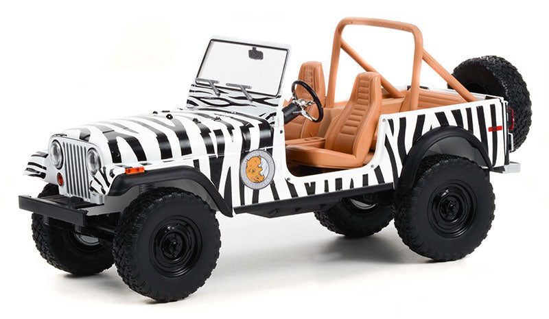 Greenlight 19115 1/18 Scale 1976 Jeep Cj-7 - Ace Ventura: When Nature