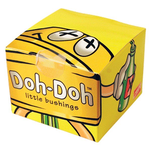 Shorty's Doh-Doh Yellow 92a Skateboard Bushings (pair)