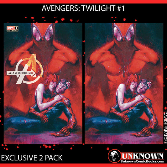 [2 Pack] Avengers: Twilight #1 Unknown Comics Davide Paratore Exclusive Var (01/17/2024)