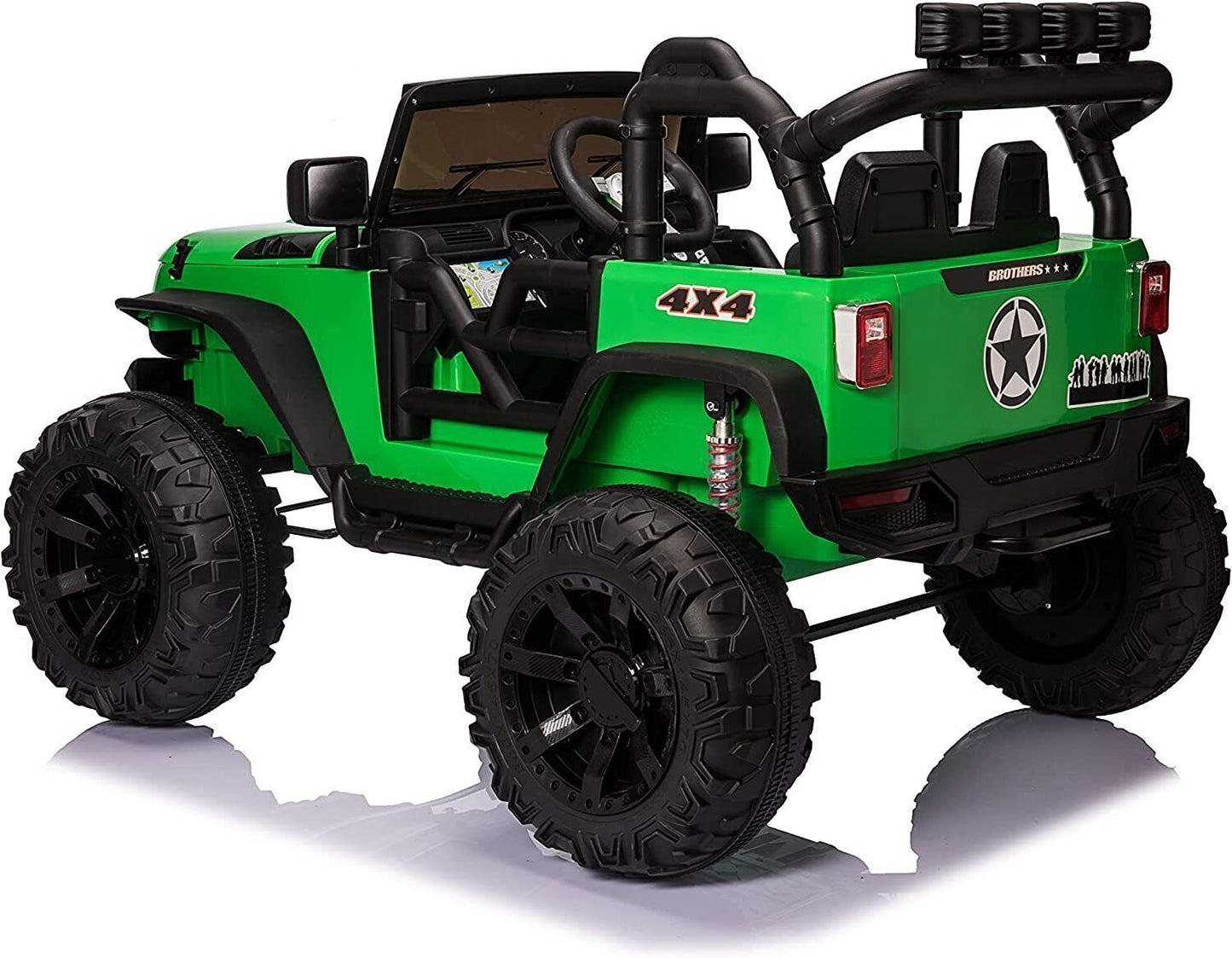 2-Seater 400W Electric Ride-On Toy Truck for Kids with Remote Control - 24V