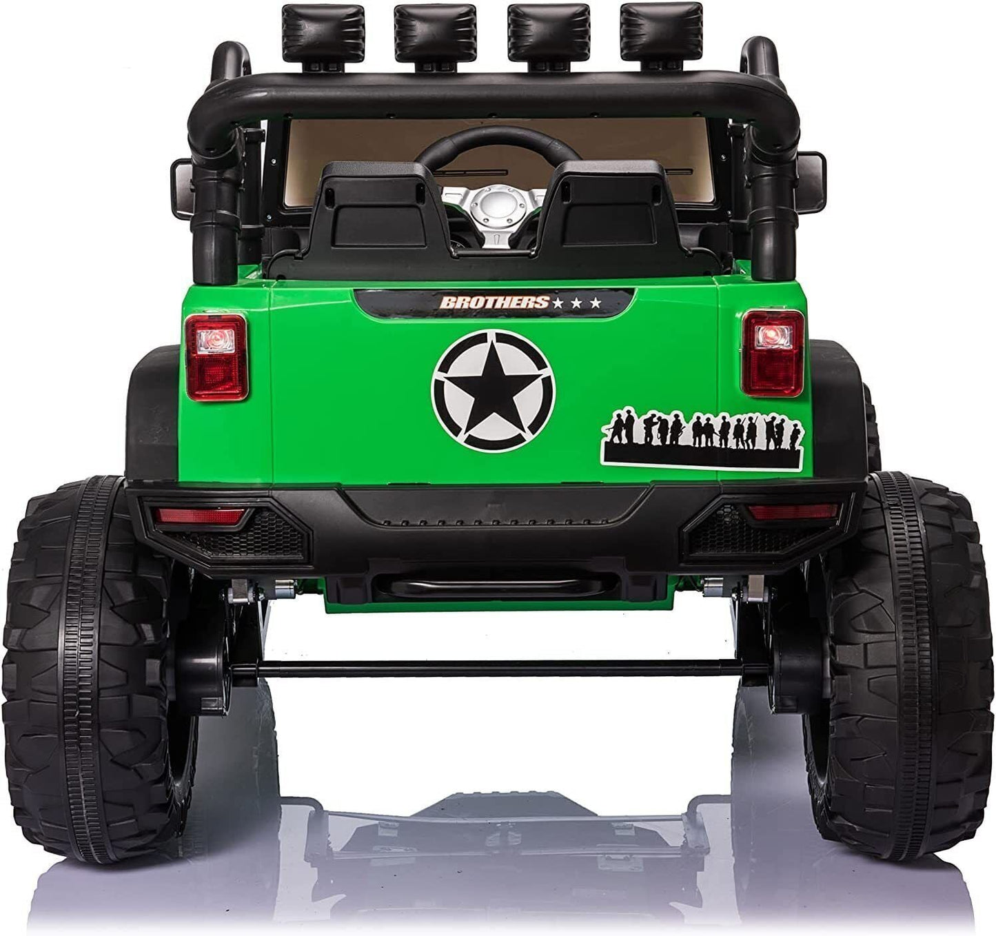 2-Seater 400W Electric Ride-On Toy Truck for Kids with Remote Control - 24V