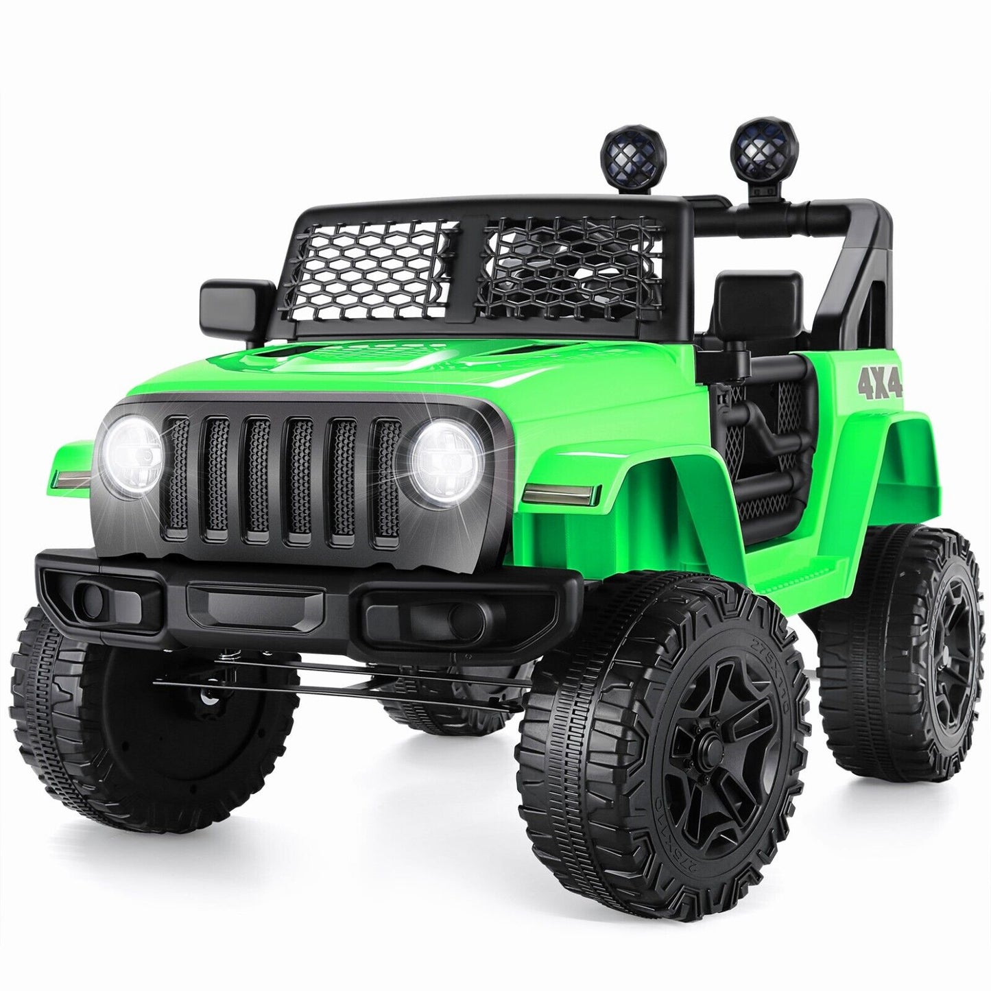 12V Electric Jeep Truck for Kids with Remote Control & MP3 Player
