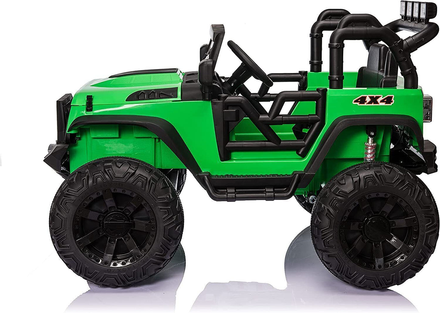 Electric 24V Kids Ride on Truck Car Jeep with MP3, LED Lights, and Remote Control - 2 Seats