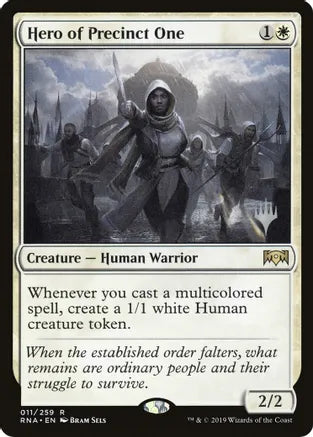 MTG: 11/254 Hero of Precinct One (TBD) (Promo)