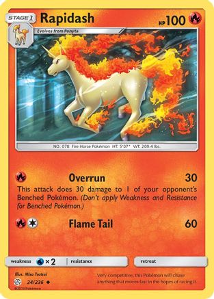 Rapidash 024/236 - SM  Cosmic Eclipse