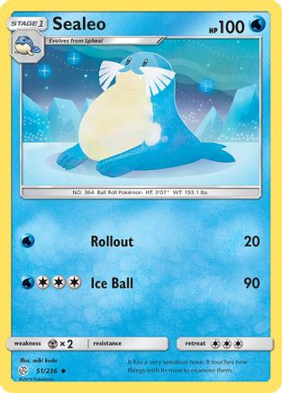 Sealeo 051/236 - SM  Cosmic Eclipse - Golden Apple Comics