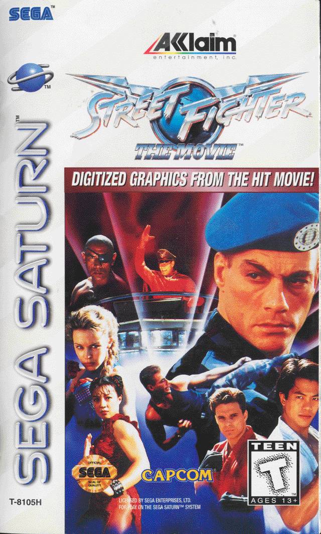 Street Fighter The Movie (Sega Saturn)