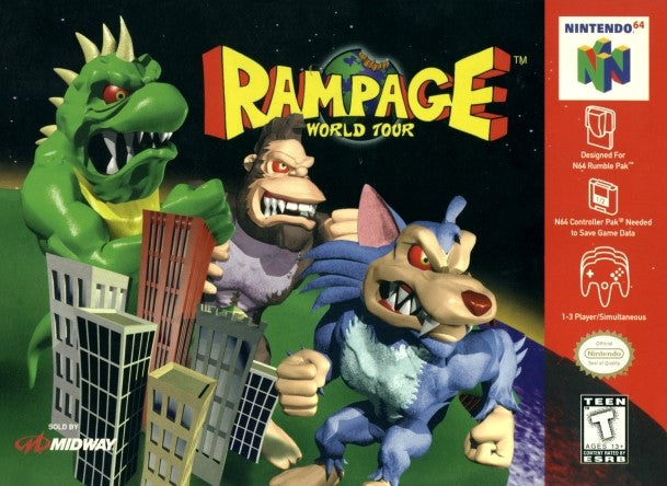 Rampage World Tour (Nintendo 64)