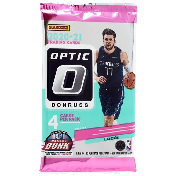 2020-21 Panini Donruss Optic Basketball 4-Card Retail Pack
