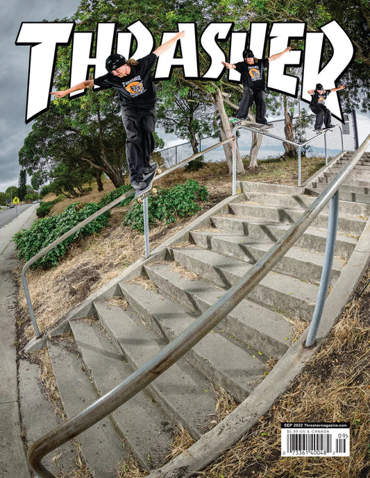 THRASHER MAGAZINE SEPTEMBER 2022