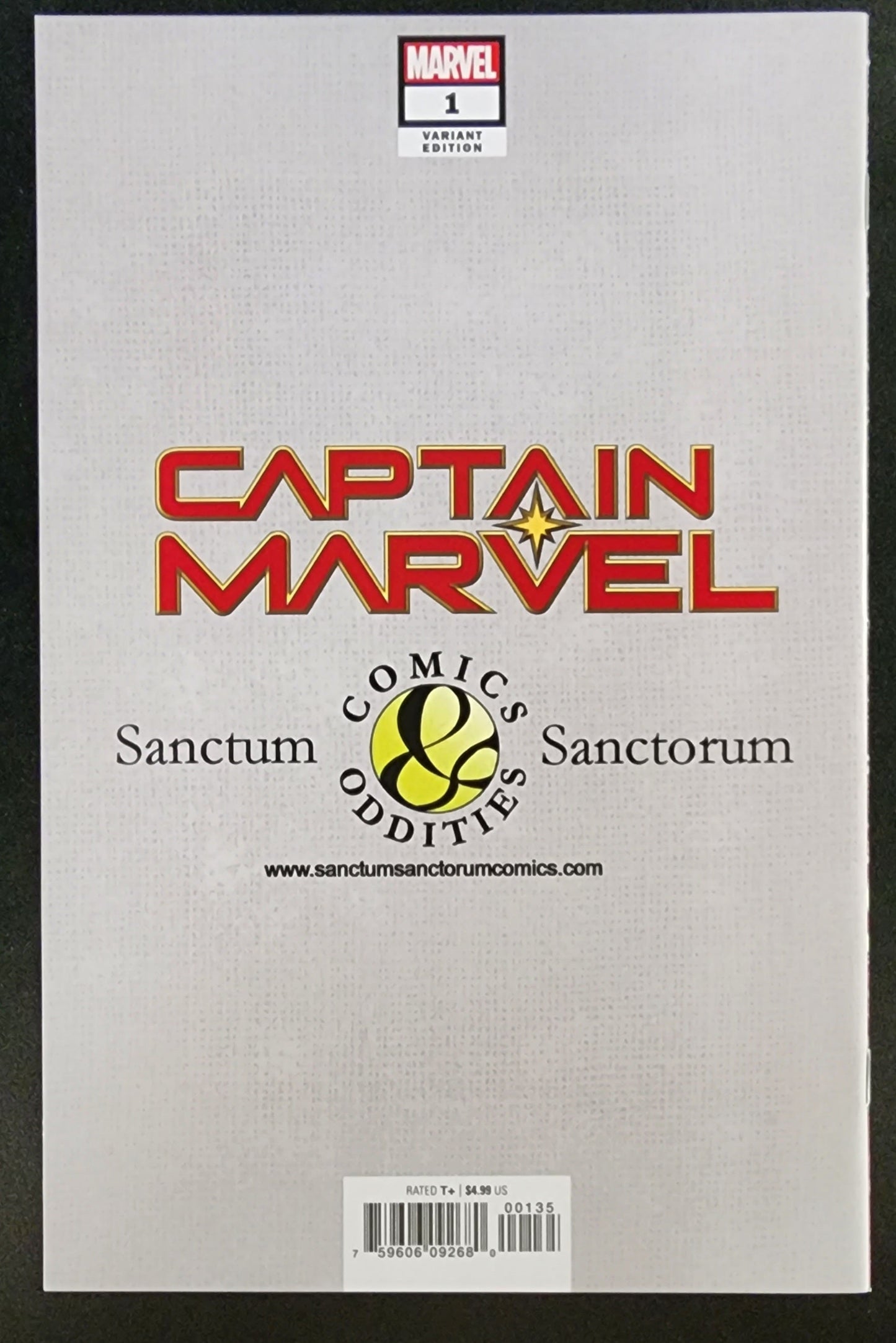 CAPTAIN MARVEL #1 SSCO VIRGIN VARIANT SIGNED BY DAVID NAKAYAMA 2019