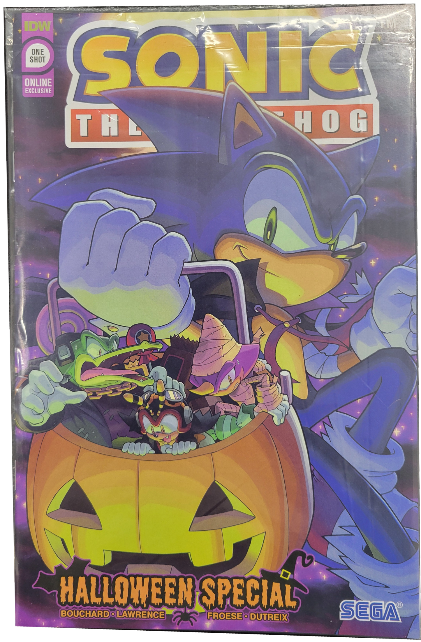 IDW: Sonic the Hedgehog, Halloween Special (One Shot) Online Exclusive