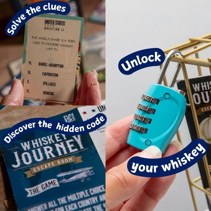 Whiskey Journey Escape Room - Golden Apple Comics