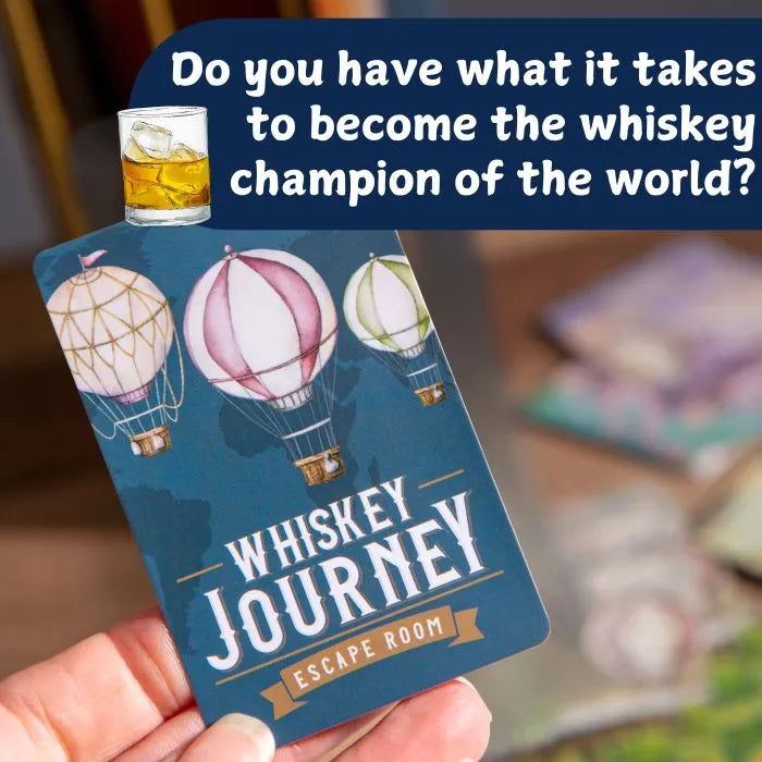 Whiskey Journey Escape Room - Golden Apple Comics