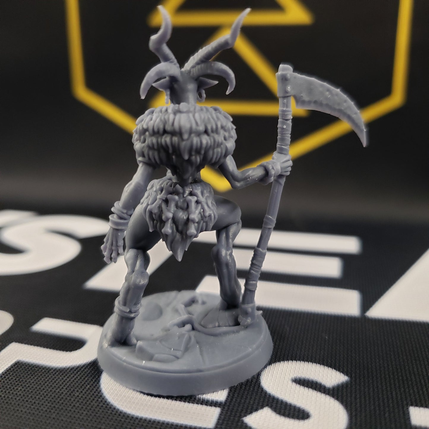Kzara, Gobor Priestess (Female Capra Cleric) - Golden Apple Comics