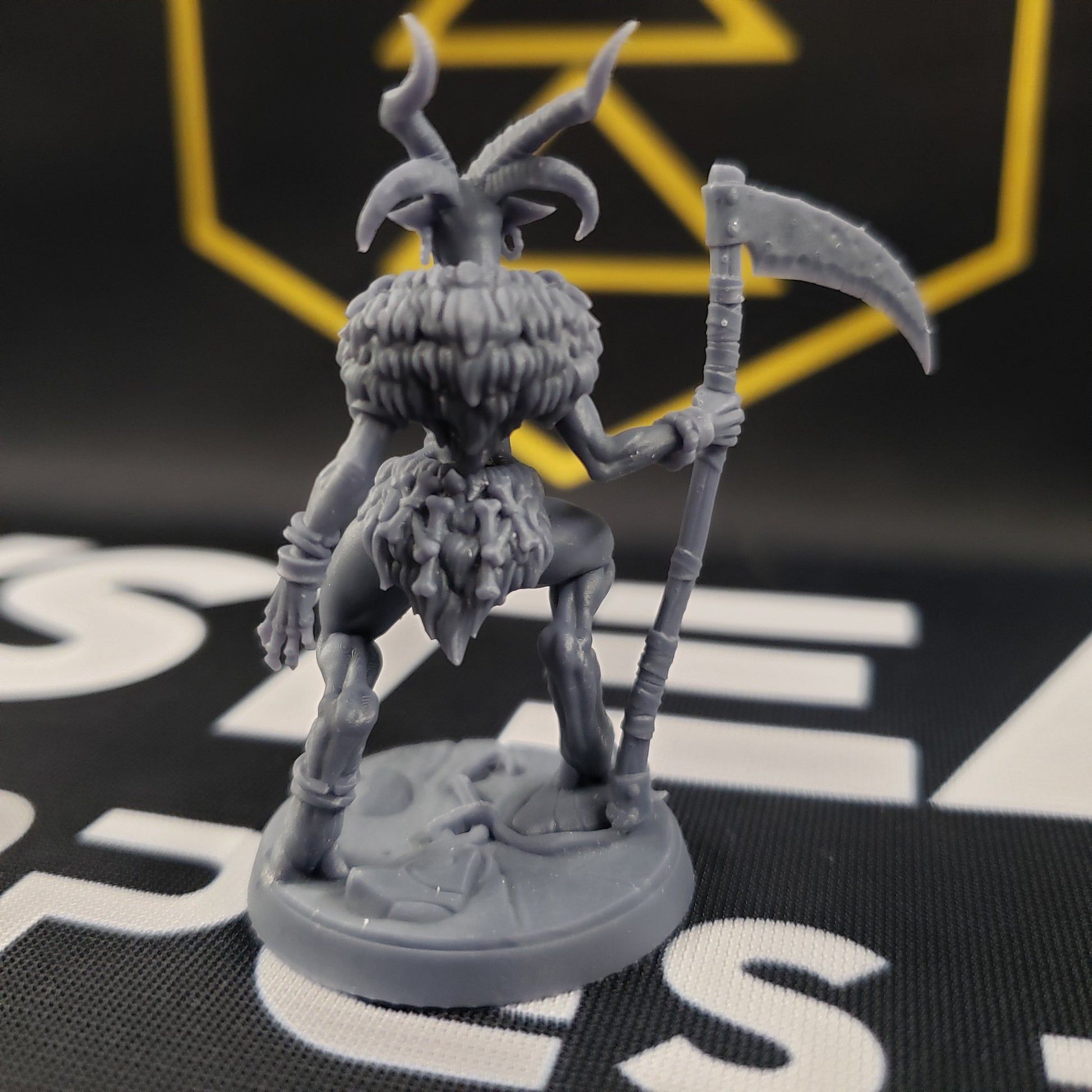 Kzara, Gobor Priestess (Female Capra Cleric) - Golden Apple Comics