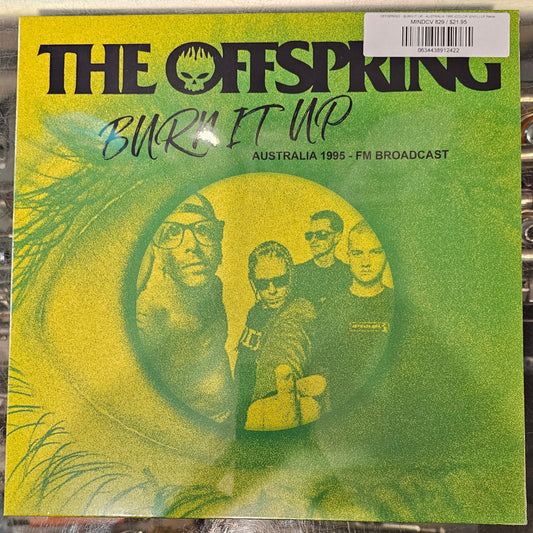 OFFSPRING - BURN IT UP - AUSTRALIA 1995 (COLOR VINYL) LP Record *Unofficial Release*