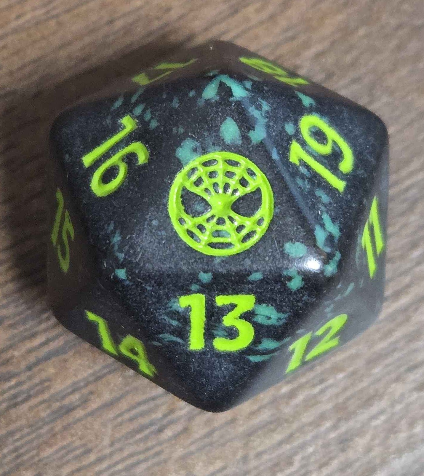 Spiderman Spindown Die / Dice Magic the Gathering / MTG