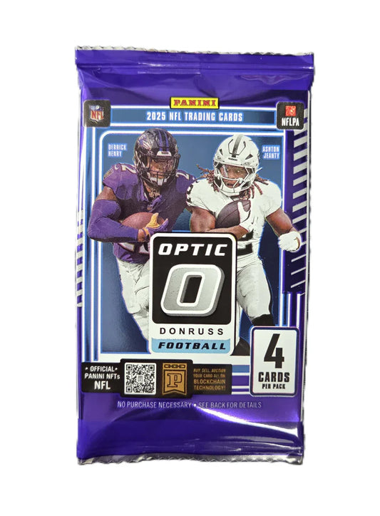 2025 Panini Donruss Optic Football Retail Pack - Golden Apple Comics