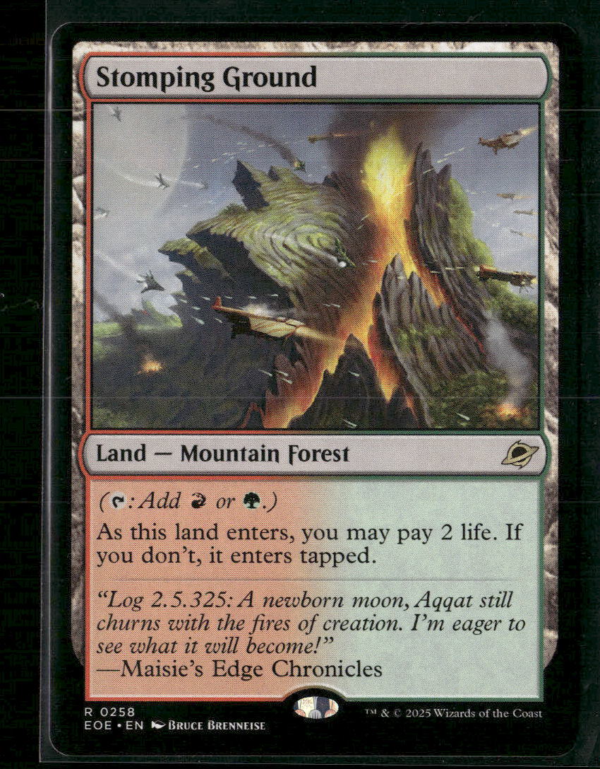 Stomping Ground #0258 Rare - Magic: The Gathering Edge of Eternities - Golden Apple Comics