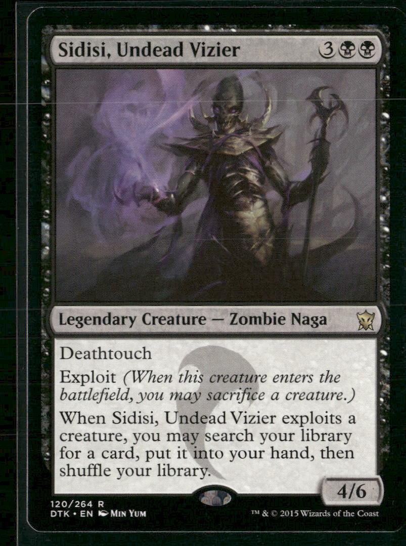 Sidisi, Undead Vizier #120/264 Rare - Magic: The Gathering Dragons of Tarkir - Golden Apple Comics