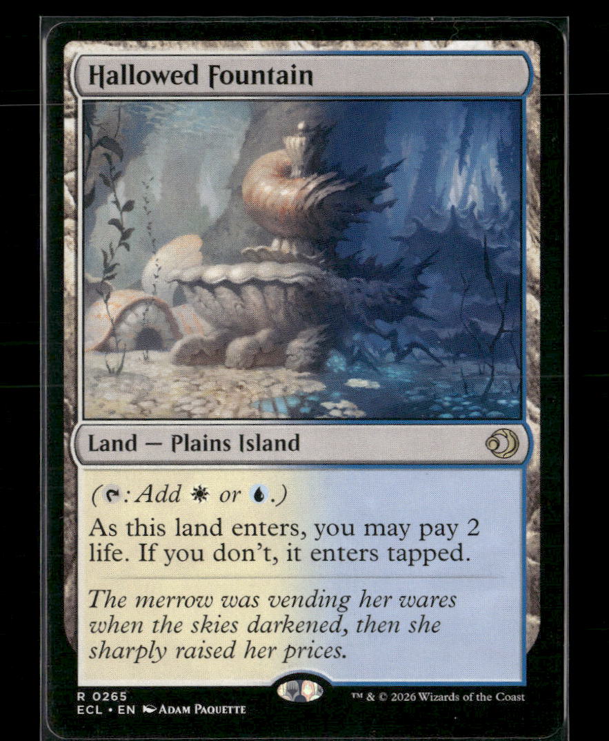 Hallowed Fountain #0265 Rare - Magic: The Gathering Eternal Collection - Golden Apple Comics