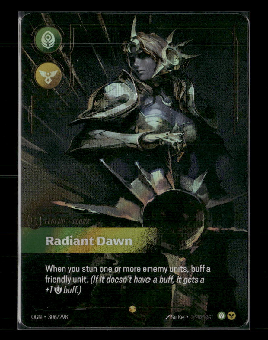Leona - Radiant Dawn (Overnumbered) #306/298 Showcase - Riftbound Origins - Golden Apple Comics