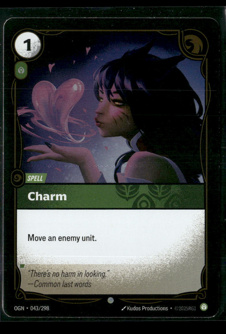 Charm #043/298 Foil - Riftbound Origins - Golden Apple Comics