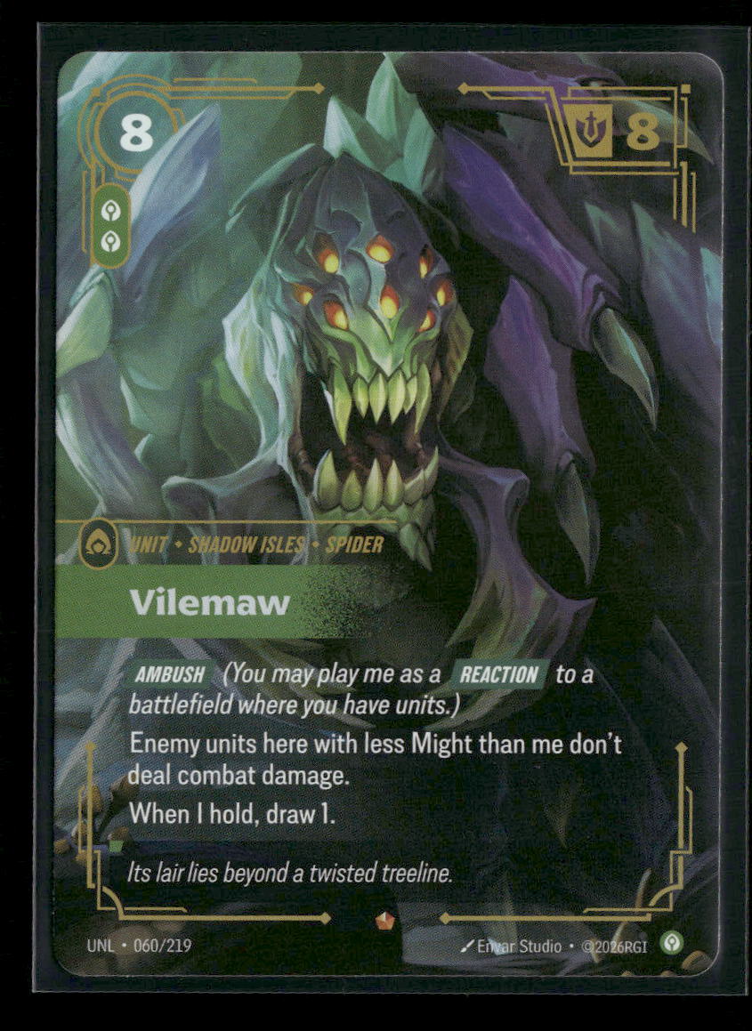Vilemaw #060/219 Foil Epic - Riftbound Unleashed