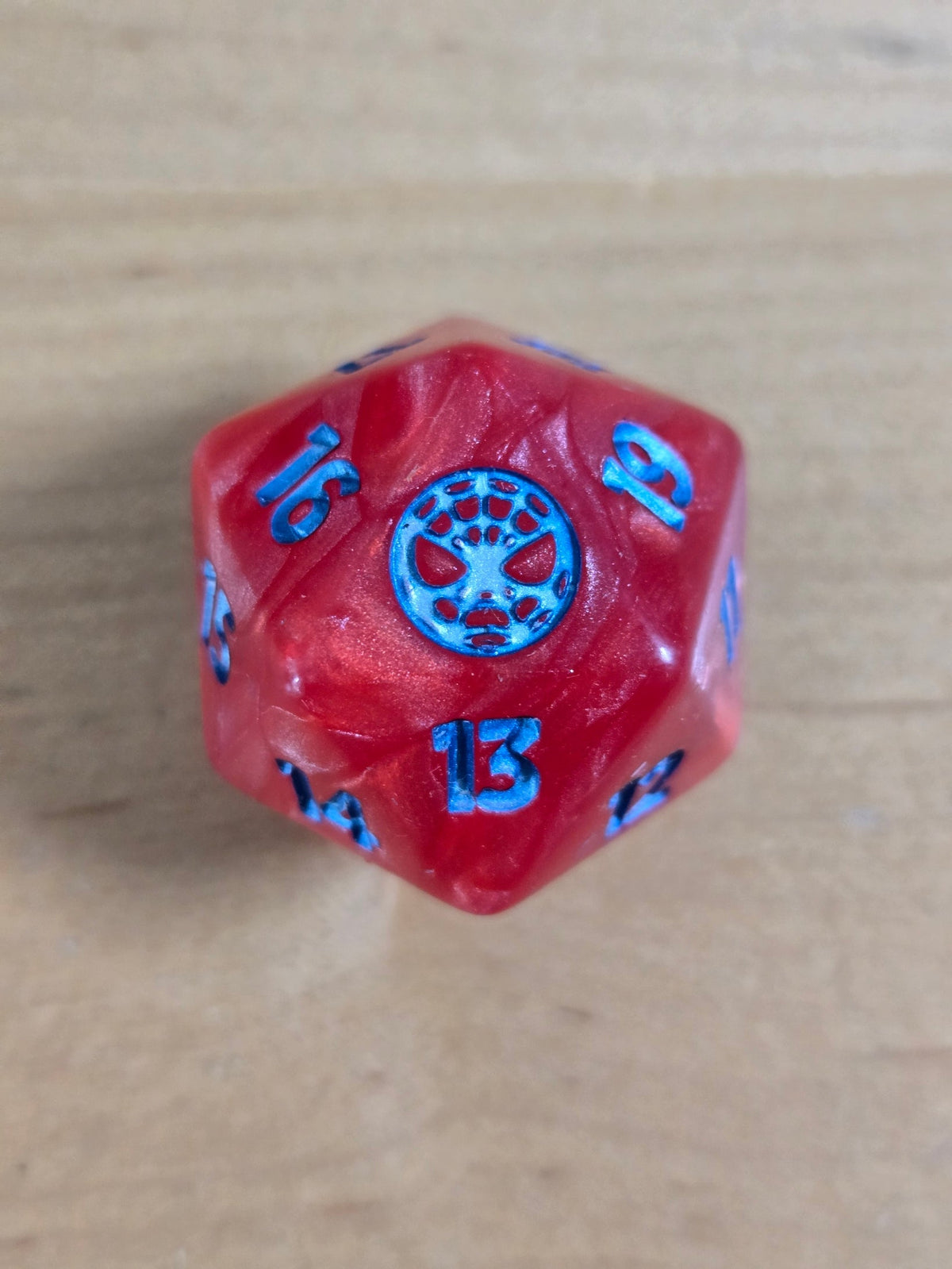Spider Man MTG Oversized / Jumbo Spindown D20 Dice