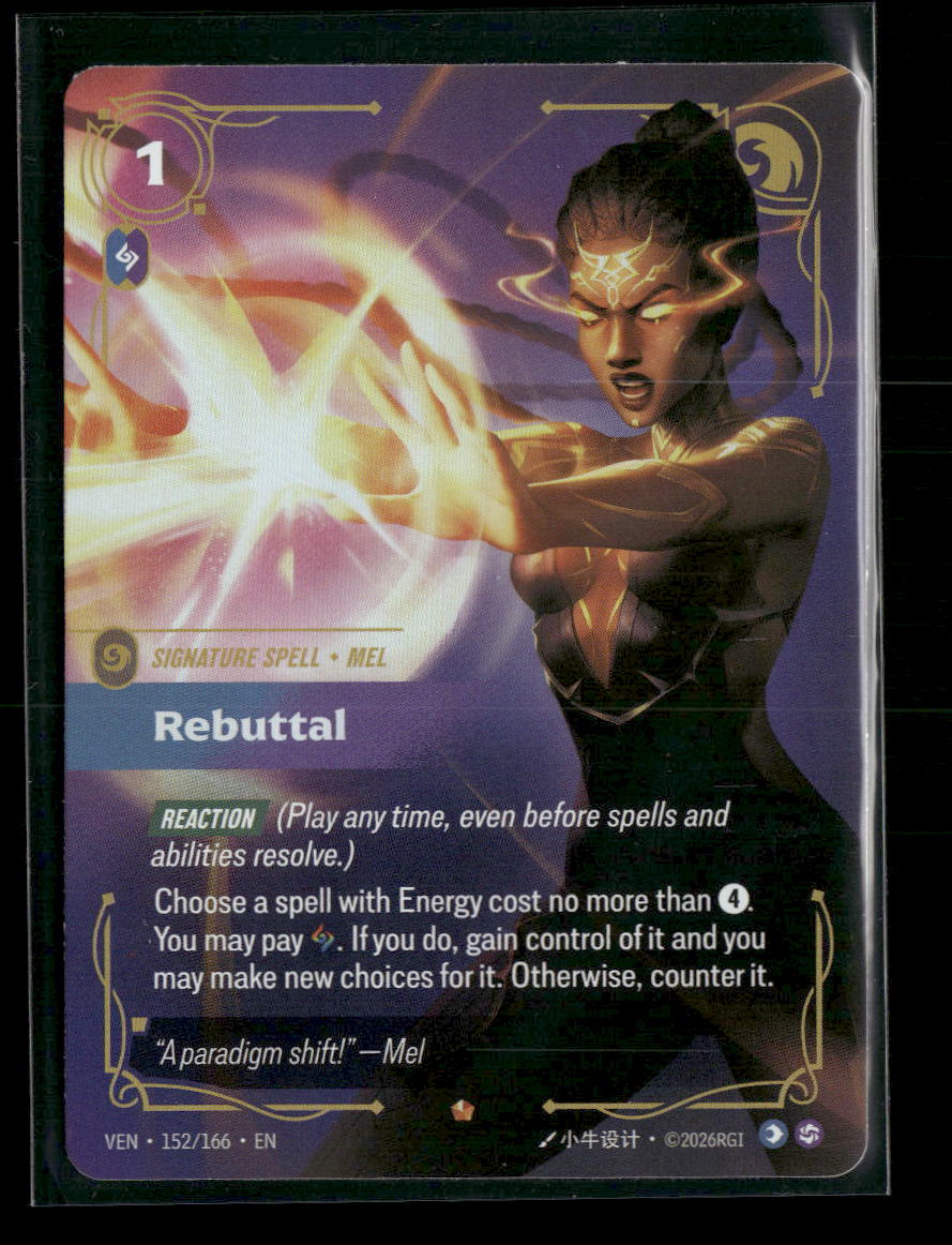 Rebuttal #152/166 Foil Epic - Riftbound Vendetta