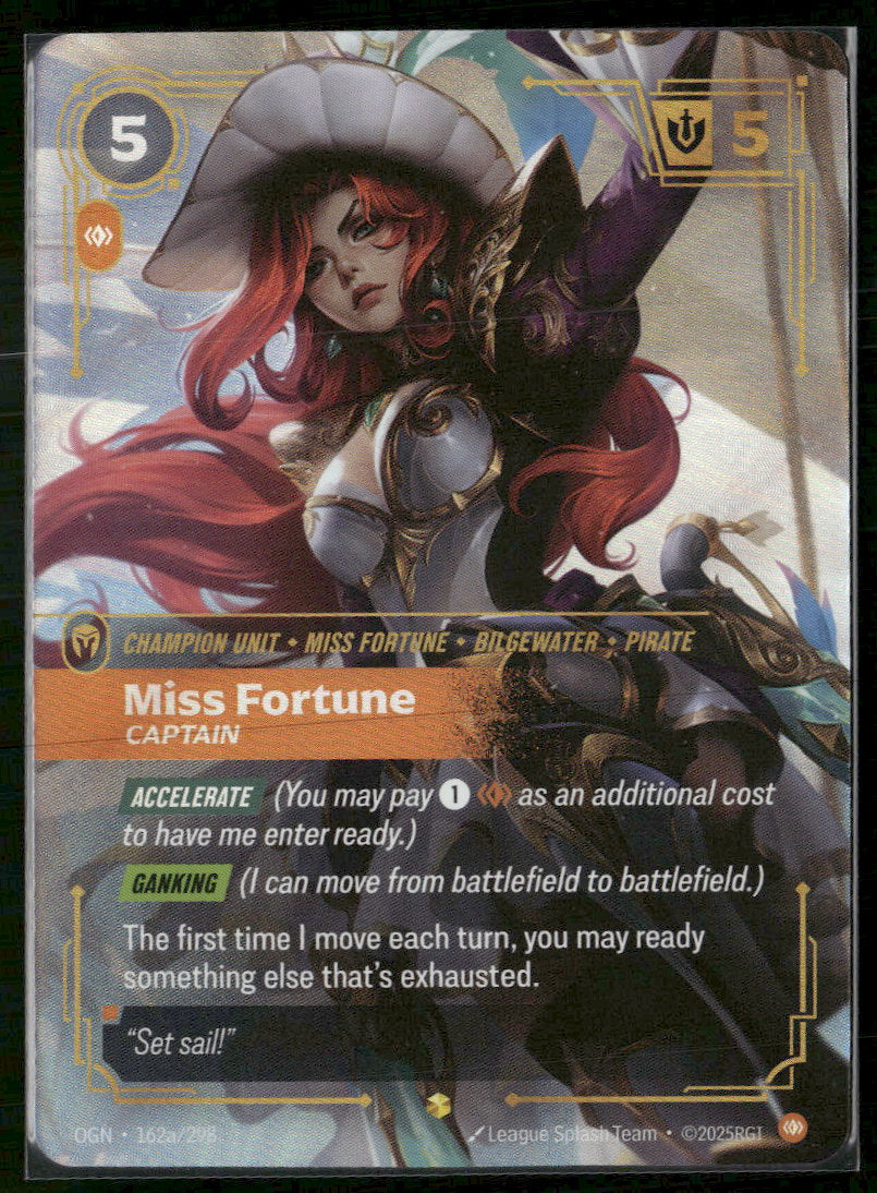 Miss Fortune #162a/298 Legendary - Riftbound Origins