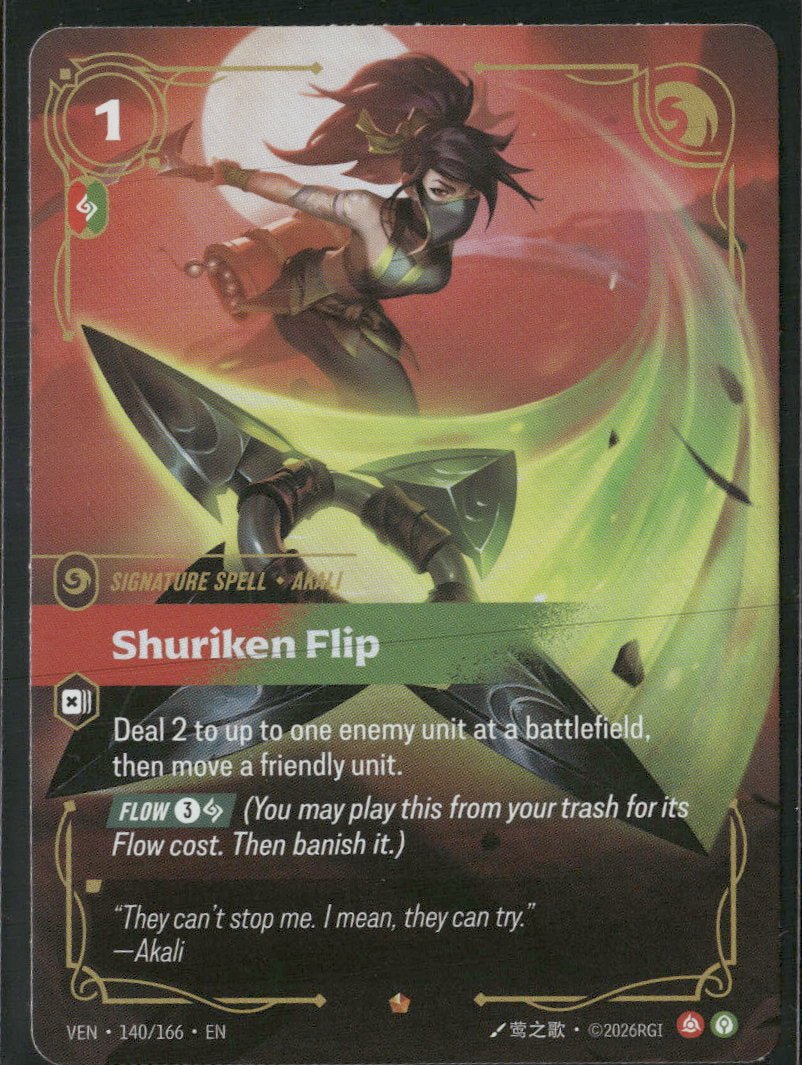 Shuriken Flip #140/166 - Riftbound