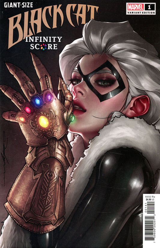 GIANT-SIZE BLACK CAT INFINITY SCORE #1 JEEHYUNG LEE VAR (12/08/2021) - Golden Apple Comics