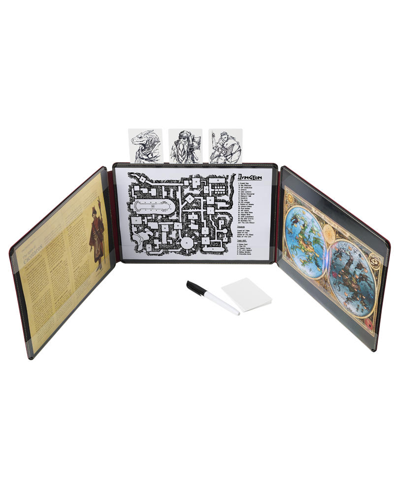 Dragon Shield: Game Master Screen - Blood Red