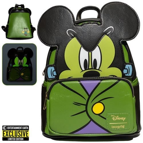 Mickey Mouse Frankenstein Mickey Cosplay Mini-Backpack - Entertainment Earth Exclusive